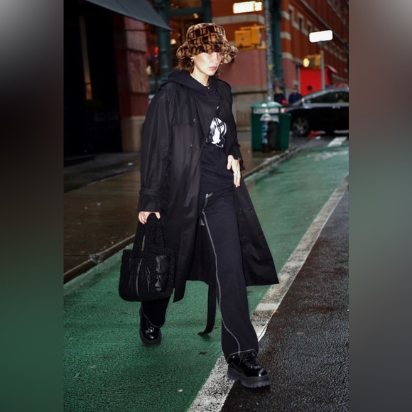 Vintage Brown Real Fur Bucket Hat - Picture 11 of 13